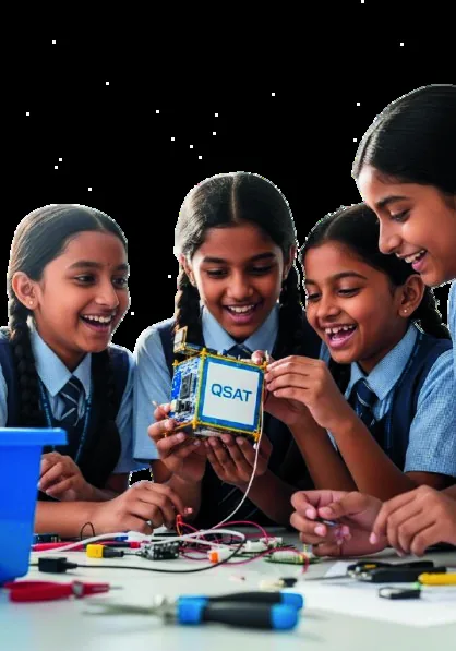Students taking part in the Astro Kids program